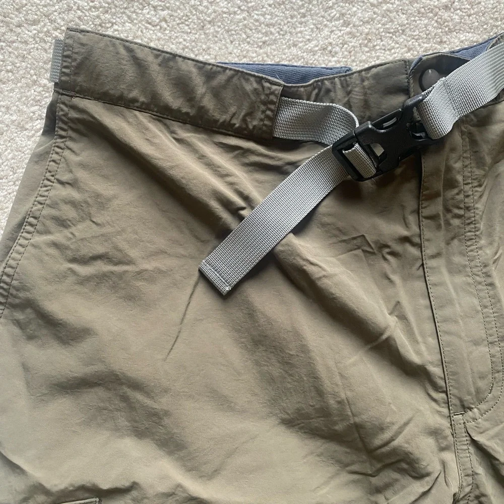 Eastern Mountain Sports Hiking Pants Mens 40x32 Khaki‎ Cargo Utility Belted